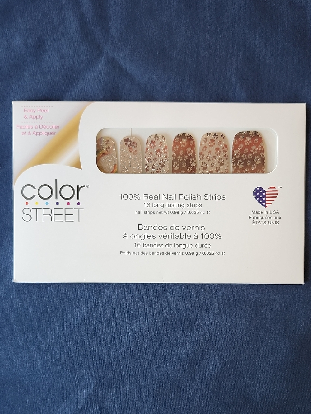 💅B2G1 👉*NWT* COLOR STREET "ANYTHING'S PAW-SIBLE" 100% NAIL POLISH STRIPS ~PAWS - Picture 2 of 5